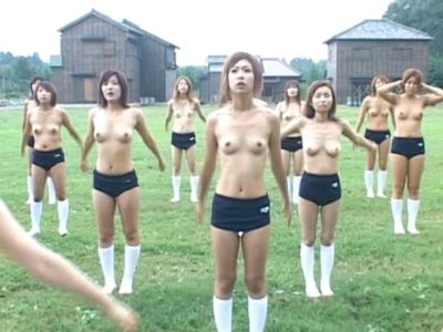 japan school girls group gym naked 
